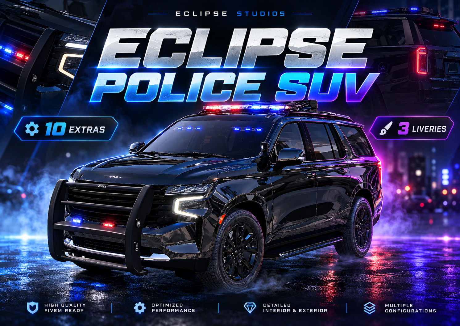 🚔 Eclipse Police SUV preview