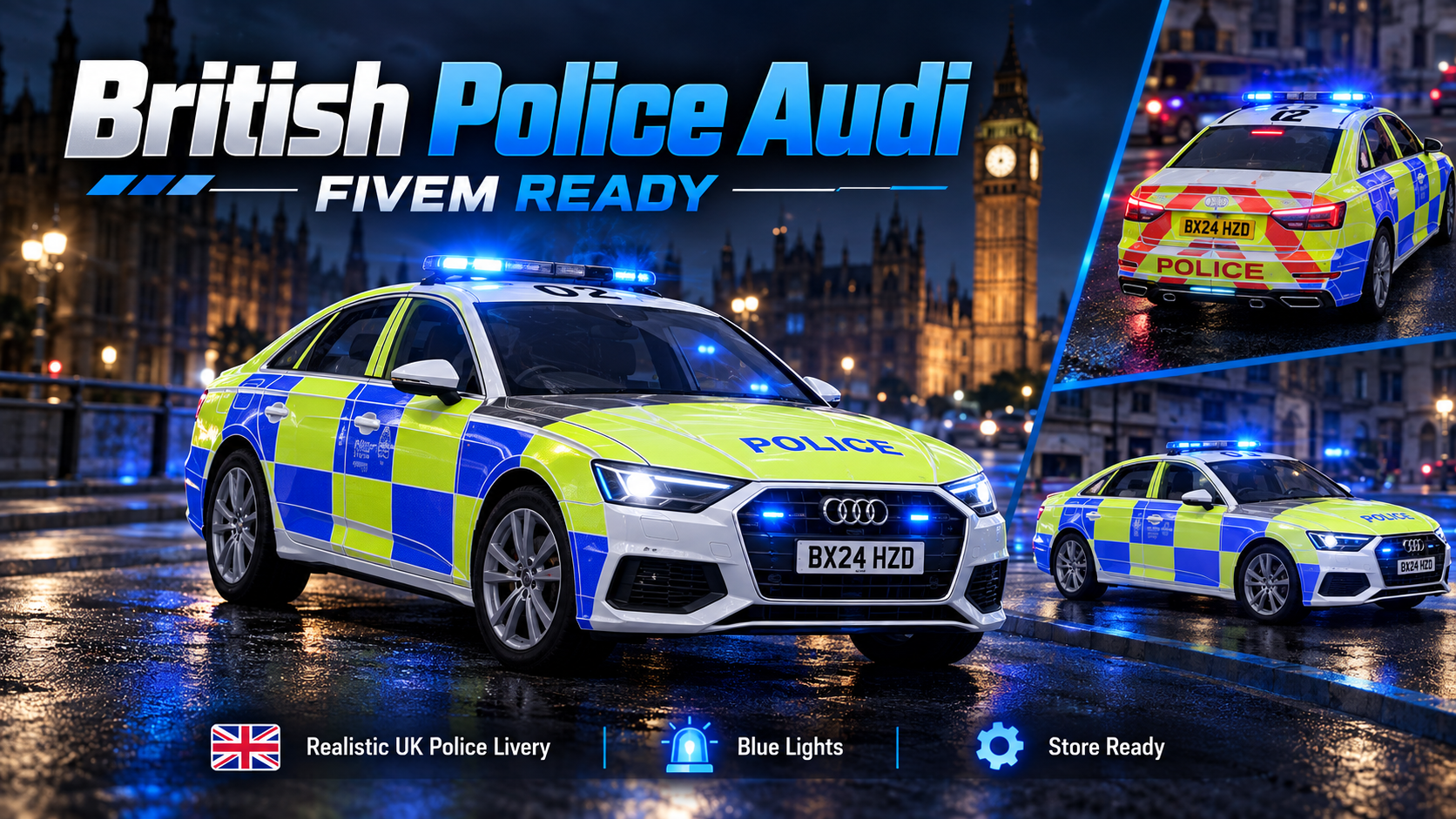 British police Audi ANRP preview